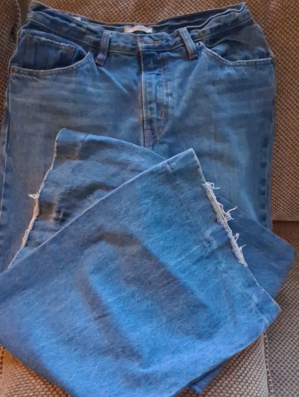 Levi's 29x31 Blue Wide Leg Denim Jeans